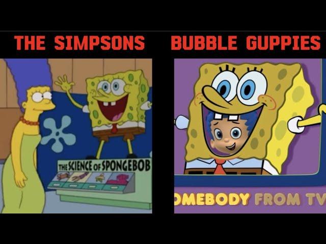 10 Spongebob Squarepants References in Movies and Cartoons.