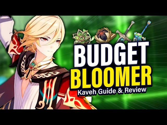 KAVEH GUIDE: How to Play, Best Artifact & Weapon Builds, Team Comps | Genshin Impact 3.6