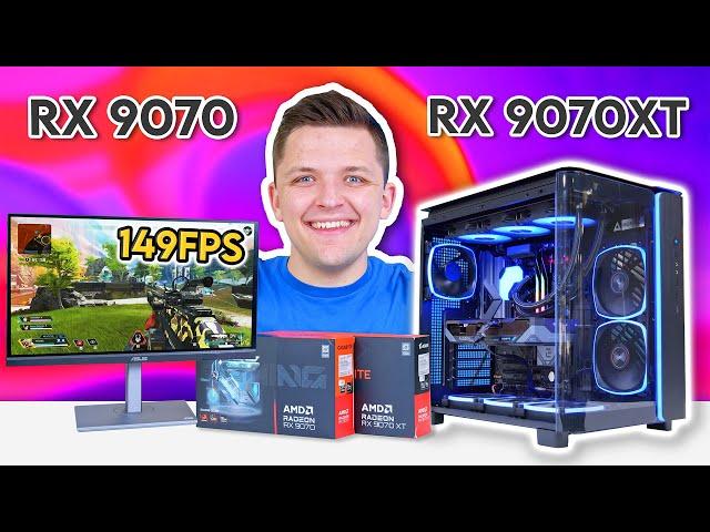 Awesome RX 9070 & 9070 XT Gaming PC Build!  [w/ 1440p & 4K Benchmarks]