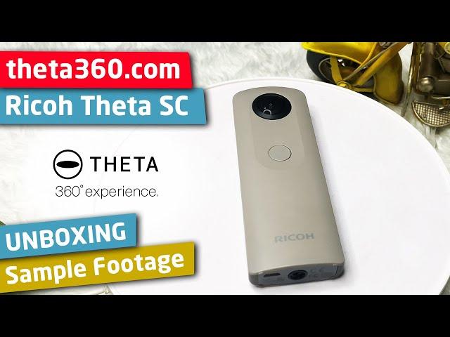 RICOH THETA SC 360° Camera Unboxing!! Sample Footage