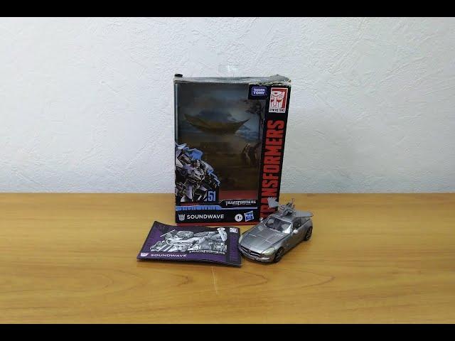 Обзор трансформера Soundwave - Studio series - SS-51 - Deluxe class - Hasbro. Музей Р-ТФ.