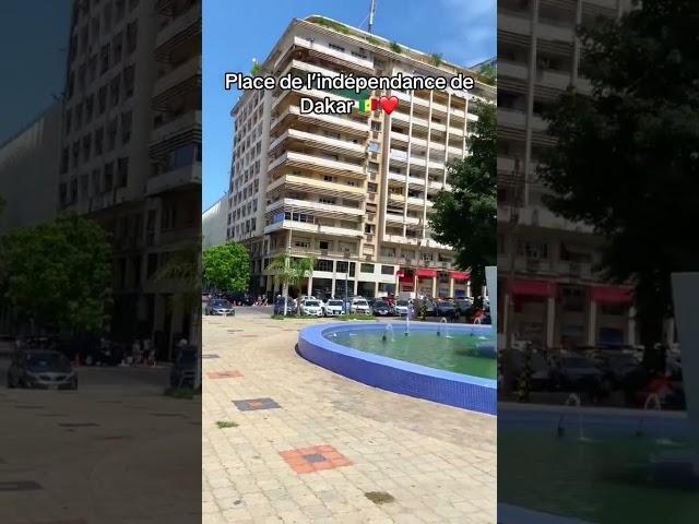 Place de l'indépendance #senegal #dakar #rts