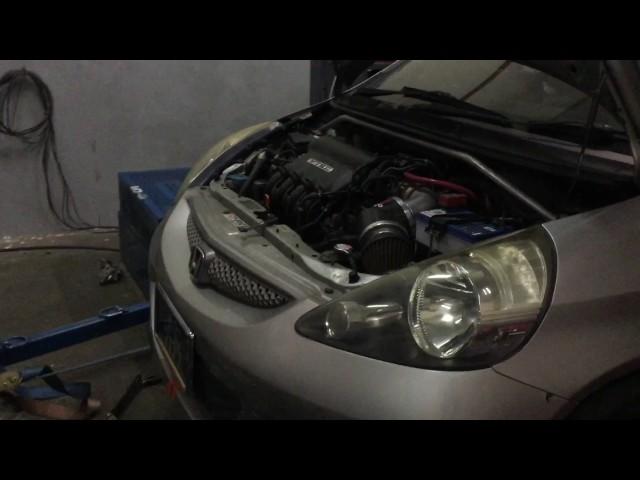 Honda Jazz L15A On Dyno