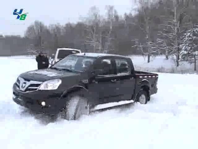 ЧЕХОВ-АВТО FOTON Tunland тест-драйв Блондинка на колесах 30.01