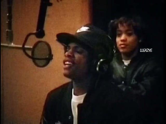 Eazy-E In The Studio With N.W.A Recording 'Eazy-Duz-It'