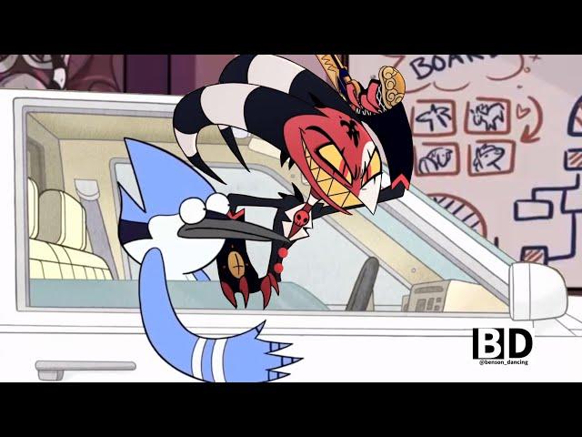 Helluva Boss X Regular Show