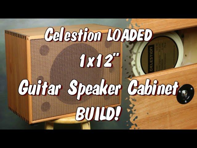 1x12" Guitar Speaker Cabinet Build - Celestion Creamback loaded!