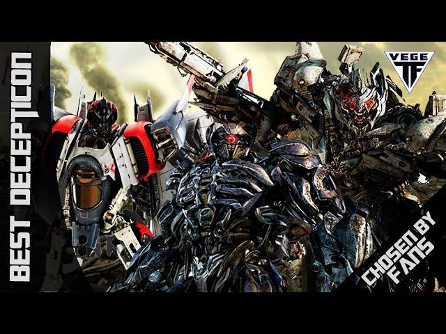 BEST DECEPTICON (CHOSEN BY FANS) - TOP 30