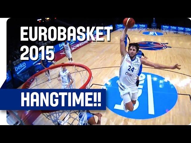 Amazing Hangtime! Jan "Air" Vesely Takes Off! - EuroBasket 2015