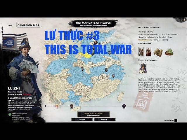 TOTAL WAR THREE KINGDOMS LƯ THỰC THIS IS TOTAL WAR CHALLENGE