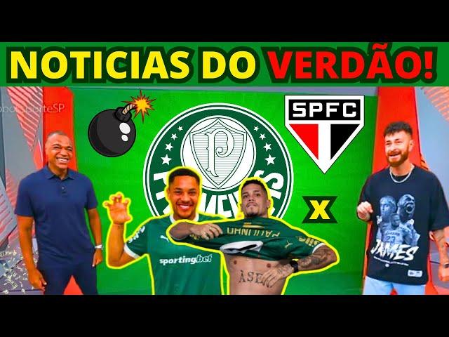 GLOBO ESPORTE PALMEIRAS | VITOR ROQUE SERÁ TITULAR!! PALMEIRAS X SÃO PAULO | NOTICIAS DO PALMEIRAS