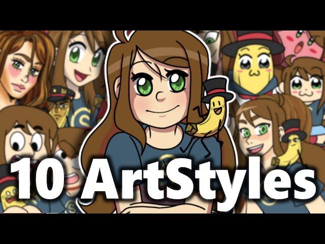 10 Art Styles Challenge