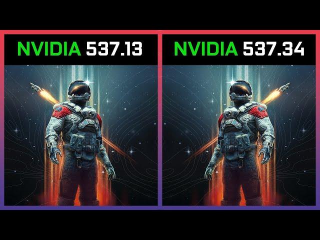 NVIDIA DRIVER 537.13 vs 537.34 | TEST IN 7 GAMES | RTX 3060