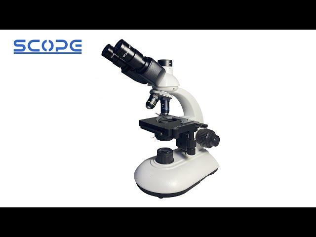 Intro to How to Operate B203TR Biological Microscope Chongqing Scope