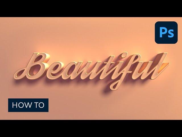 How to Make a 3D Text Effect in Photoshop