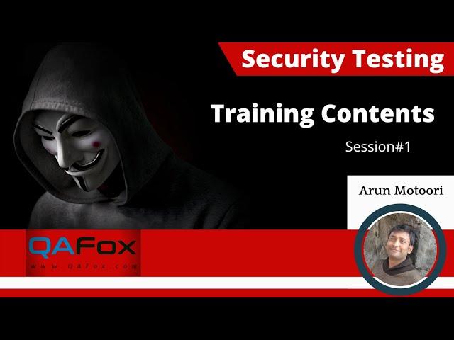 Security Testing - Training Contents