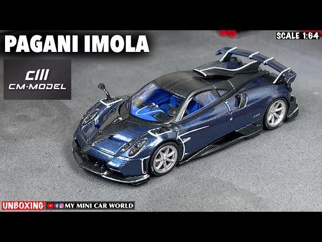 『MY MINI CAR WORLD』UNBOXING CM MODEL 1/64 PAGANI IMOLA