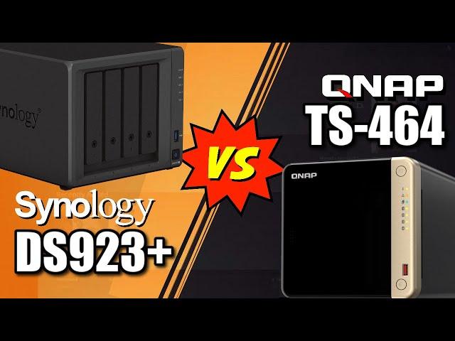 Synology DS923+ vs QNAP TS-464 NAS - Which Should You Buy?