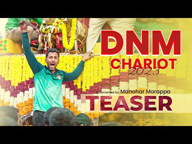 DNM Chariot | 2023 | TEASER | Huskuru Madduramma Devi Jaatre | Manohar Marappa