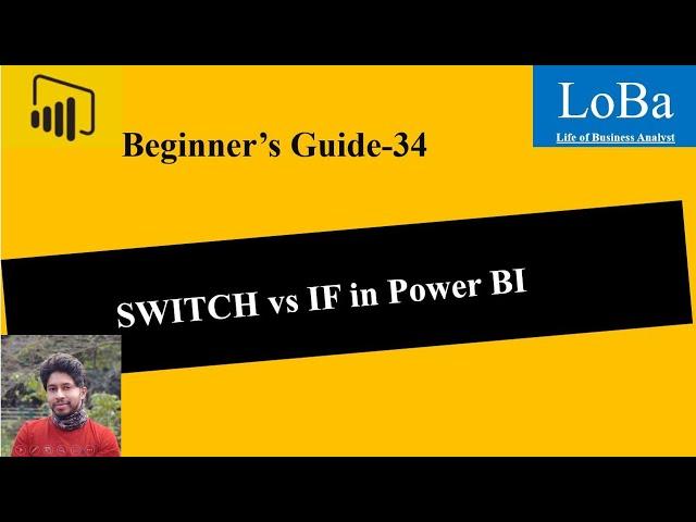 Power BI SWITCH vs IF function |Switch in PBI| When to use switch in PBI| Meets criteria in PBI