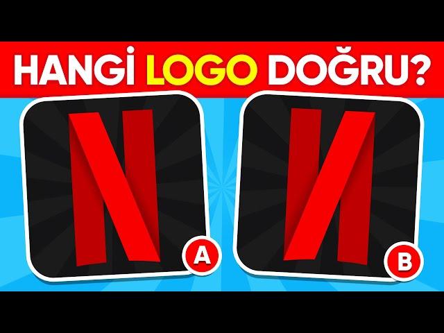 Doğru Logoyu Tahmin Et | Hangi Logo Doğru? 