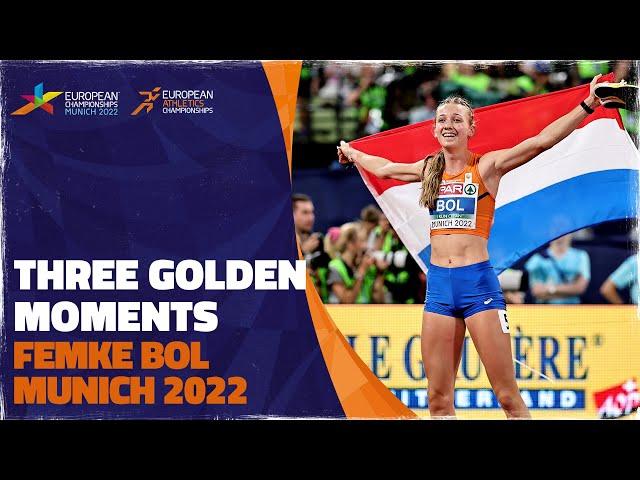 Femke Bol's GOLD medals | European Athletics Championships | Munich 2022