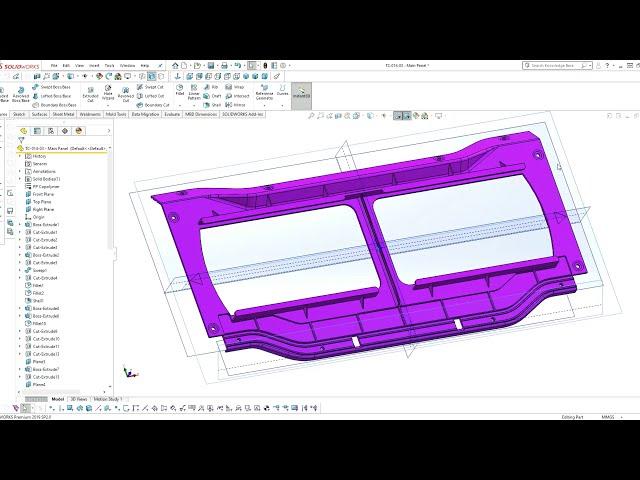CAD Modelling   TC 014 01   Side Panel
