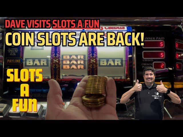 SLOTS A FUN REVIEW  COIN SLOTS ARE BACK! 