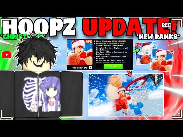 Hoopz Christmas Update!  (Roblox Hoopz )