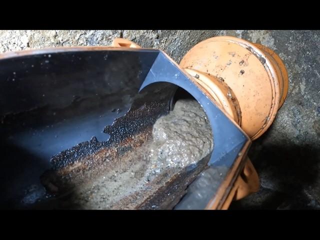 Pipe cleaning 163. Dissolve blockages with burst pipes