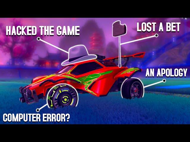 10 Rocket League items with CRAZY backstories