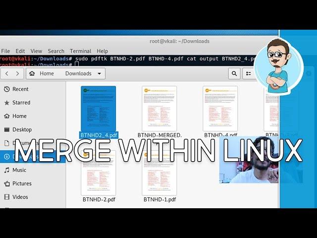 Merge PDFs within Linux!