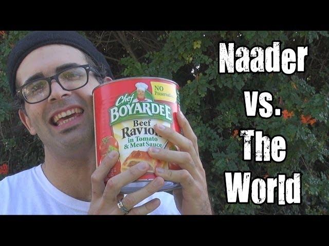 Naader vs. 6lbs Of Chef Boyardee Beef Ravioli