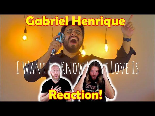 Musicians react to hearing I Want to Know What Love Is - Gabriel Henrique (Cover Mariah Carey)!!!!