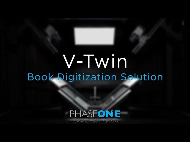 V-Twin Book Digitization Solution | Phase One