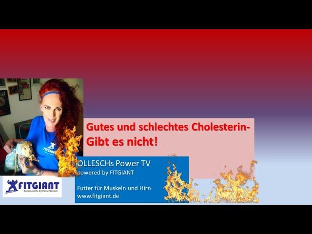 Gutes und schlechtes Cholesterin-Gibt es nicht! Dr. Martina Ollesch.