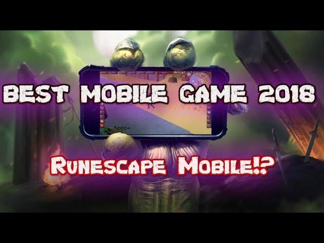 Best Mobile MMO 2018!? - Runescape #1