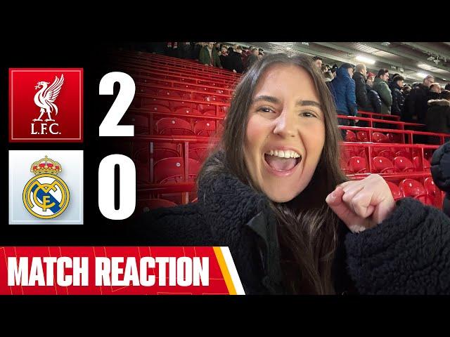 THE REDS ARE SIMPLY SENSATIONAL! | Liverpool 2-0 Real Madrid | Chloe’s Match Reaction