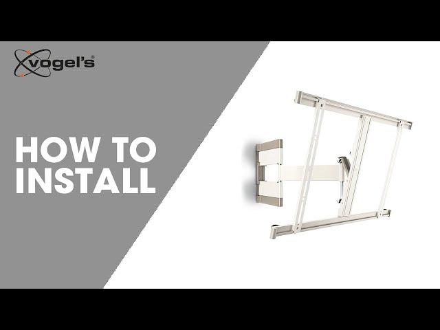 THIN 345 | How to install | TURN TV wall mount | Vogel's