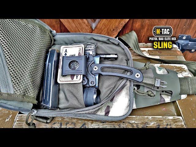 Сумка на каждый день М-ТАС SLING PISTOL BAG ELITE HEX MULTICAM/EDC Bag