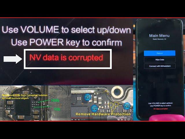 Xiaomi Nvdata Corrupted Solution With Hardware Method / Dual Sim Repair