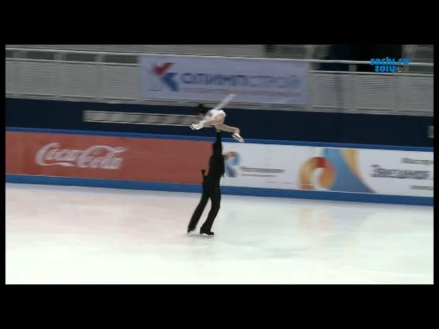 Figure Skating Russian Cup, Pairs: Short Program Yuko Kavaguti &  Alexander Smirnov