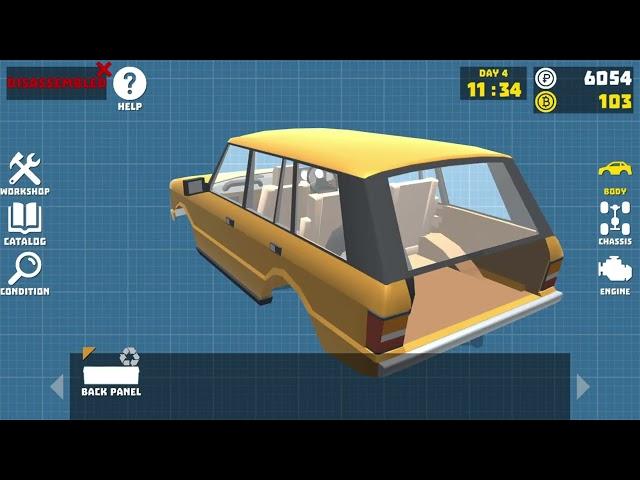 Retro garage car mechanic simulator #cars #mechanic #fyp ￼