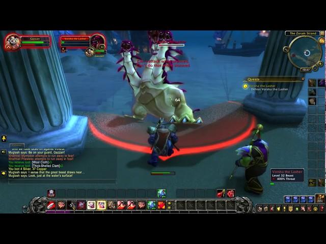 World of Warcraft - Horde Quest Guide - Vorsha The Lasher