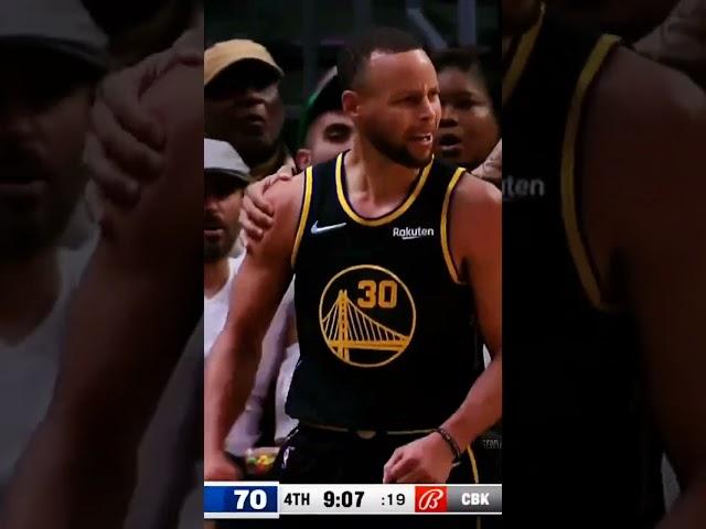 Curry Had Enough of the Ref  #shorts