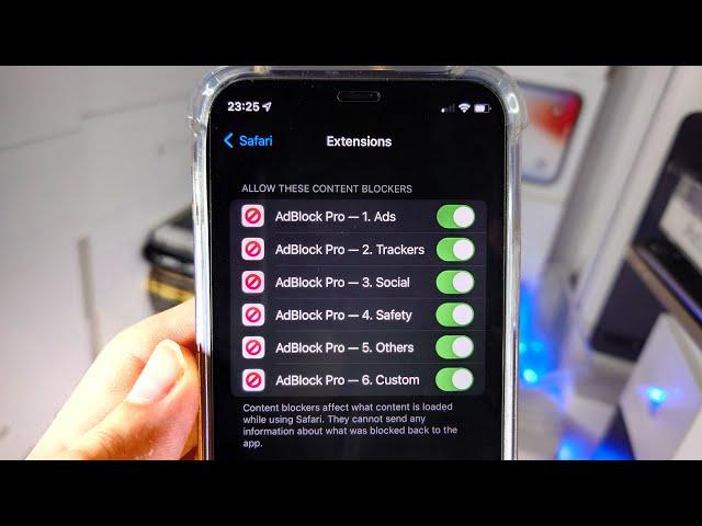 ANY iPhone How To Block Ads in Safari app!