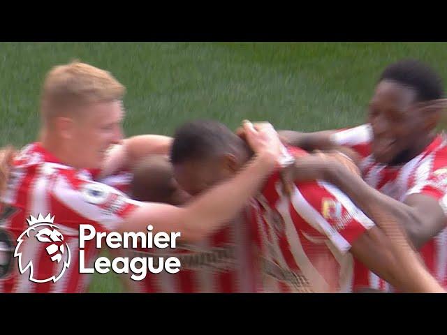 Ethan Pinnock fires Brentford in front of Manchester City | Premier League | NBC Sports