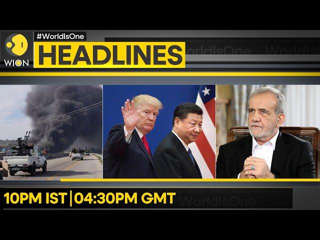 Xi-Trump To Hold Talks In April? | Iran On Trump's Letter | End Of Military Op In Syria | Headlines