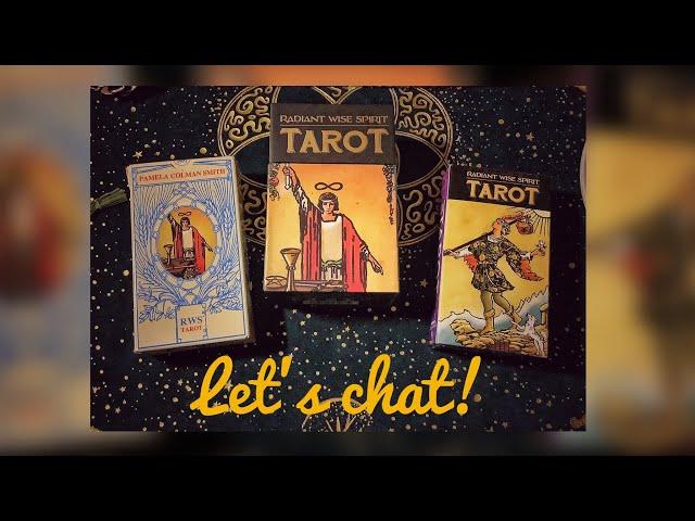 From Pamela Colman Smith Tarot to Radiant Wise Spirit Tarot, and back again! #DirtyPam