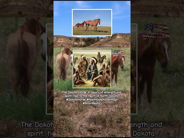 North Dakota’s Dakota Horse: A Symbol of Resilience and Heritage  #brainbeats